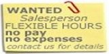 Sales Person Required